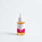 klysee skincare dropper bottle on a white background
