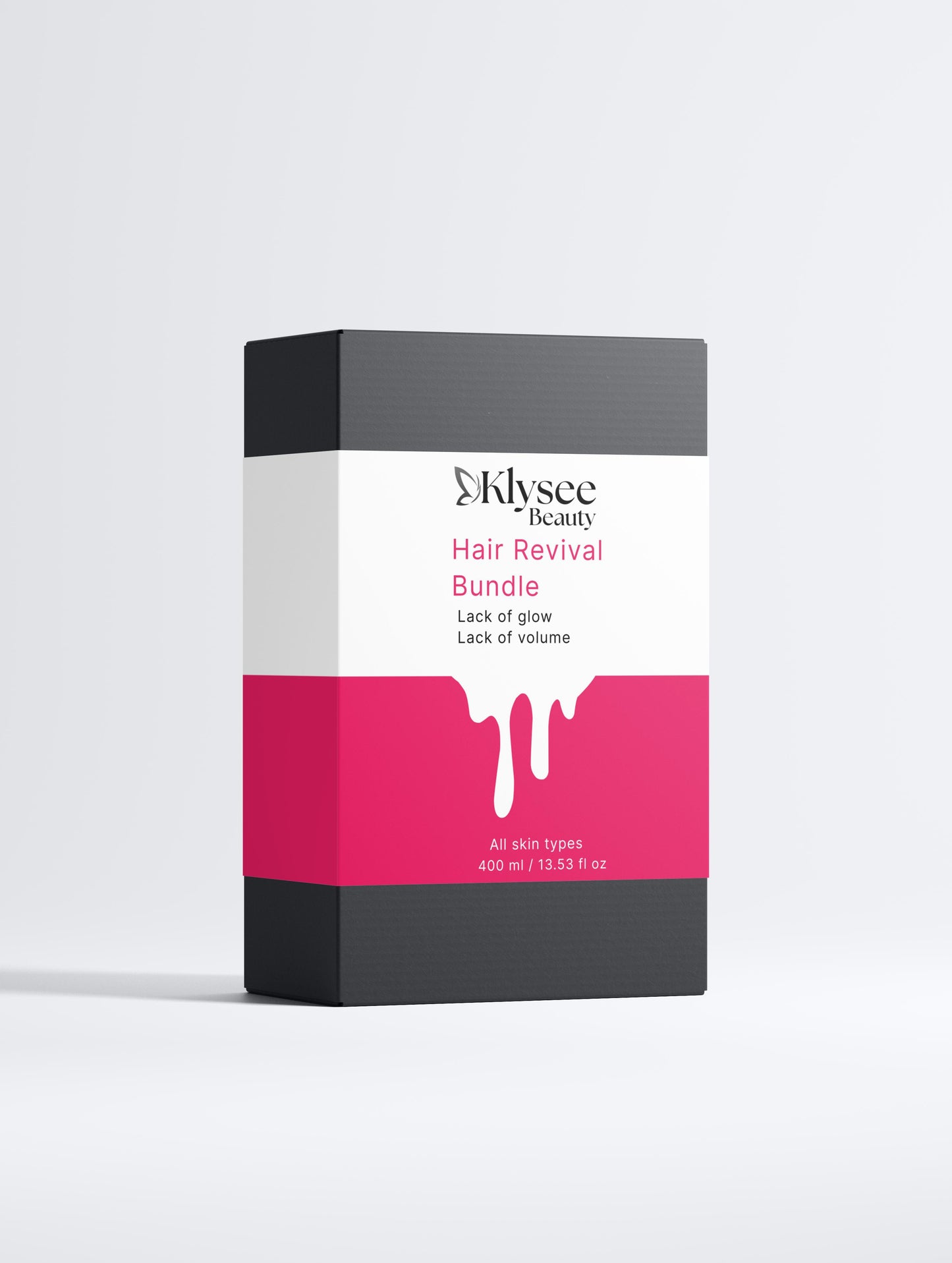 Klysee Beauty Hair Revival Bundle packaging on a white background